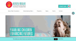 Desktop Screenshot of kerenmalki.org