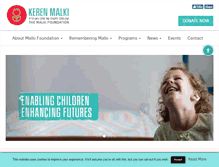 Tablet Screenshot of kerenmalki.org